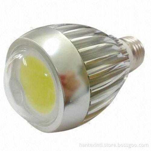 E27 LED Bulb with 4W Power, Measures 60 x 117mm